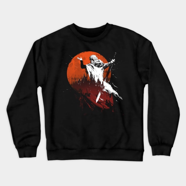 Power of Dominance Crewneck Sweatshirt by WOVENPIXLS